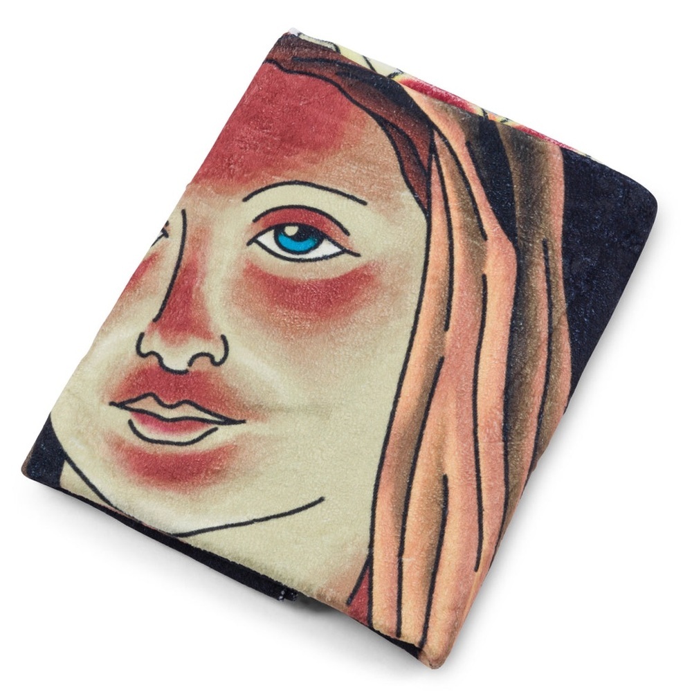 Ripndip MOTHER MARY BLANKET (BLACK) - Picture 3 of 7